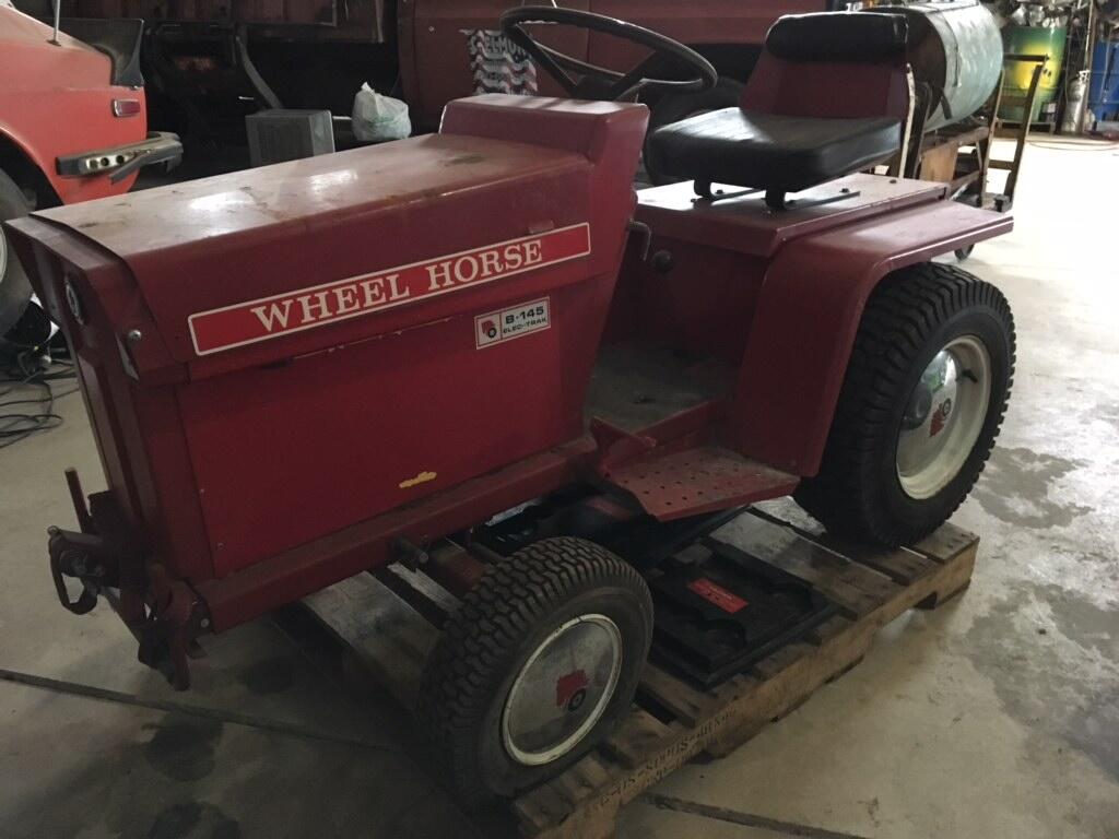 Wheel horse best sale electric tractor