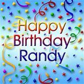 Happy Birthday Randy!