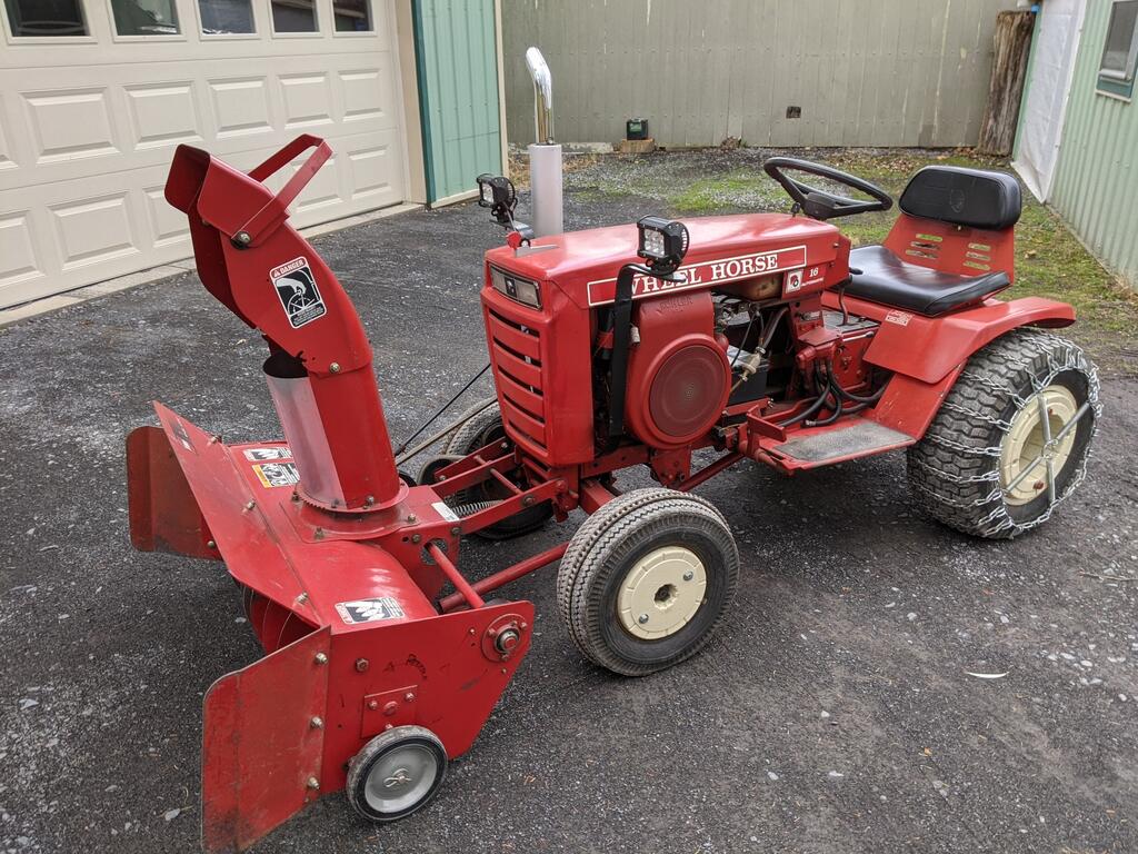 Snow Blower Advice for a 70s C-160 Automatic - Implements and ...