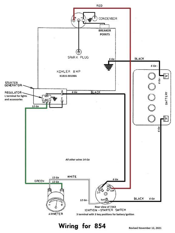 Commando 8 Start/Gen - Engines - RedSquare Wheel Horse Forum