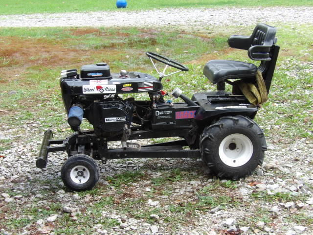 Installing predator engine online on riding lawn mower