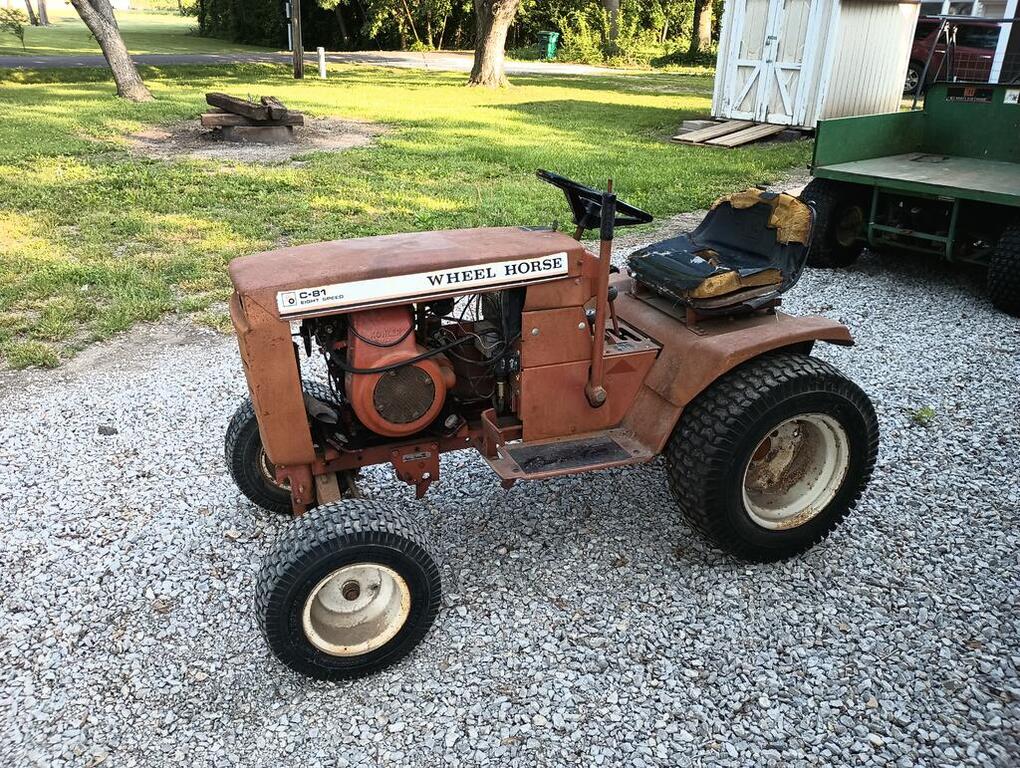 1978 C 81 Wheel Horse Tractors RedSquare Wheel Horse Forum